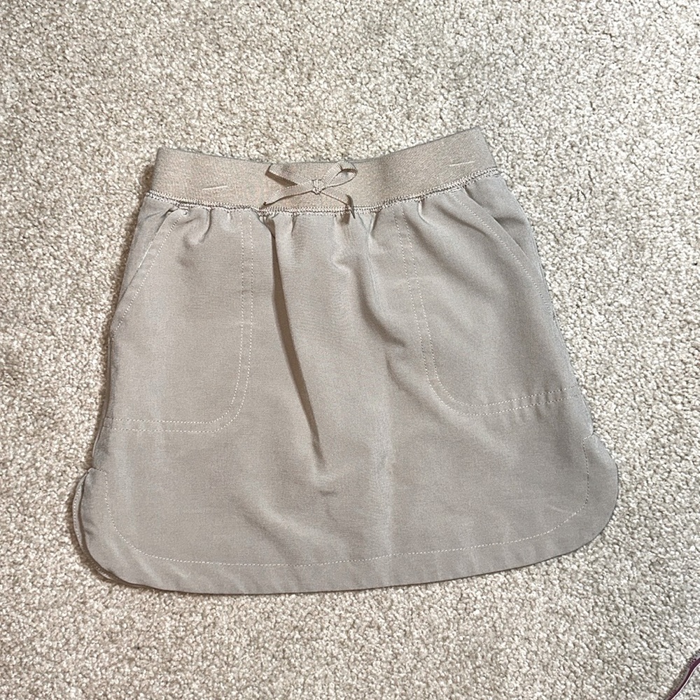 Girls IZOD Tan Skort